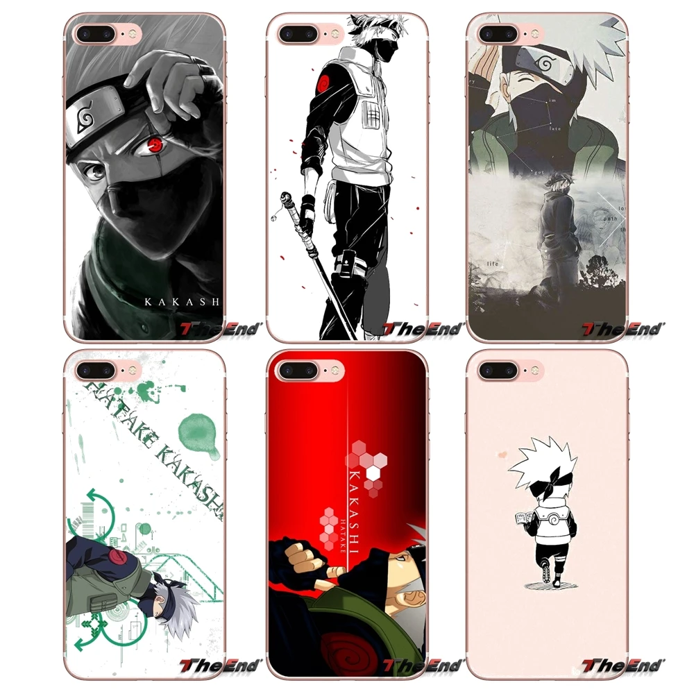 Для Samsung Galaxy S2 S3 S4 S5 MINI S6 S7 edge S8 S9 Plus Note 2 3 4 5 8 Coque Fundas Чехлы Naruto hatake kakashi Uzumaki
