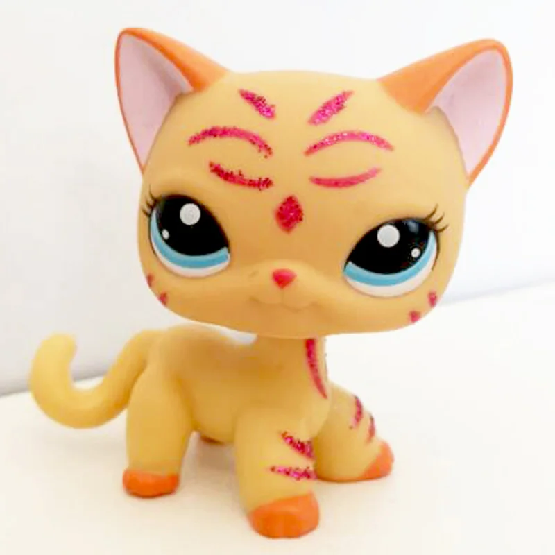 2118 Пет шоп стоячки lps pet shop лпс игрушки редкие кошечку стоячки собаки колли такса рождения Новому Году Подарок pet shop short hair cat original gift toys old rare stanchion dog collie dachshund - Цвет: 2118