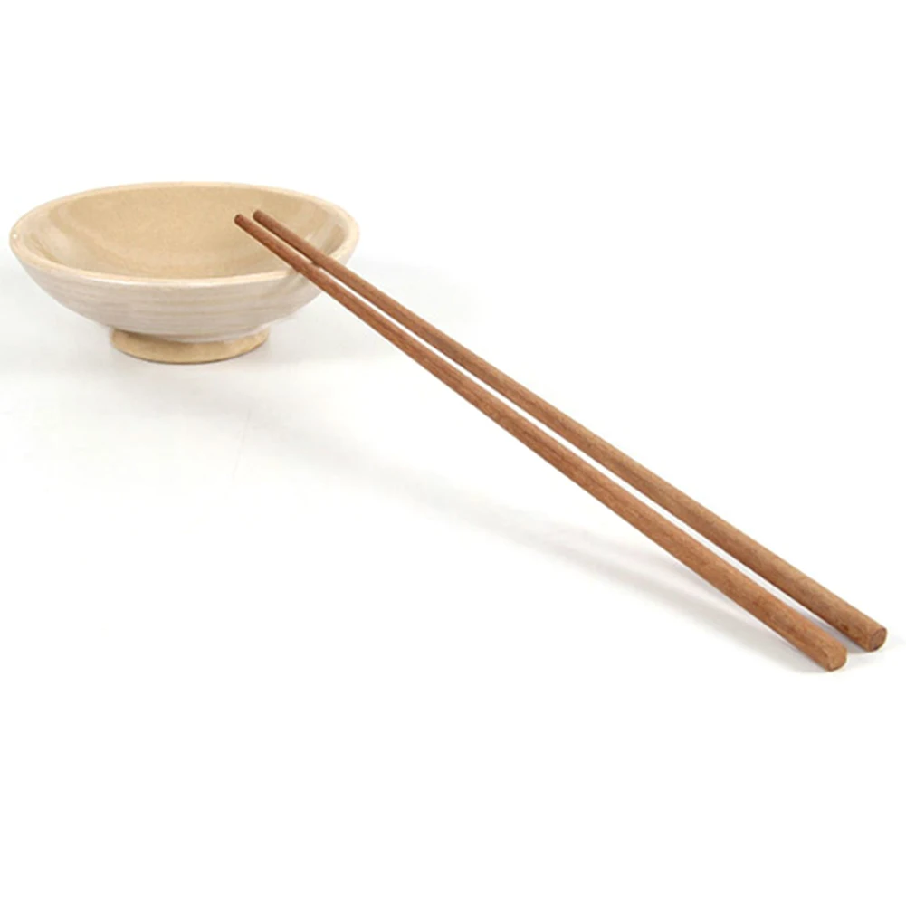 Длинные палочки для еды 42 см деревянные лапша глубокая жареная кастрюля в