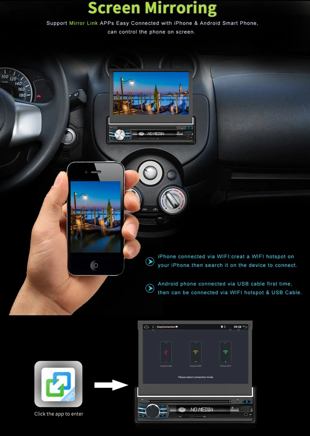 Android 9,0 Универсальный 1 Din автомобильный dvd-плеер HD Автомобильный Радио gps Навигация стерео с Bluetooth+ Wifi+ USB+ FM+ камера заднего вида