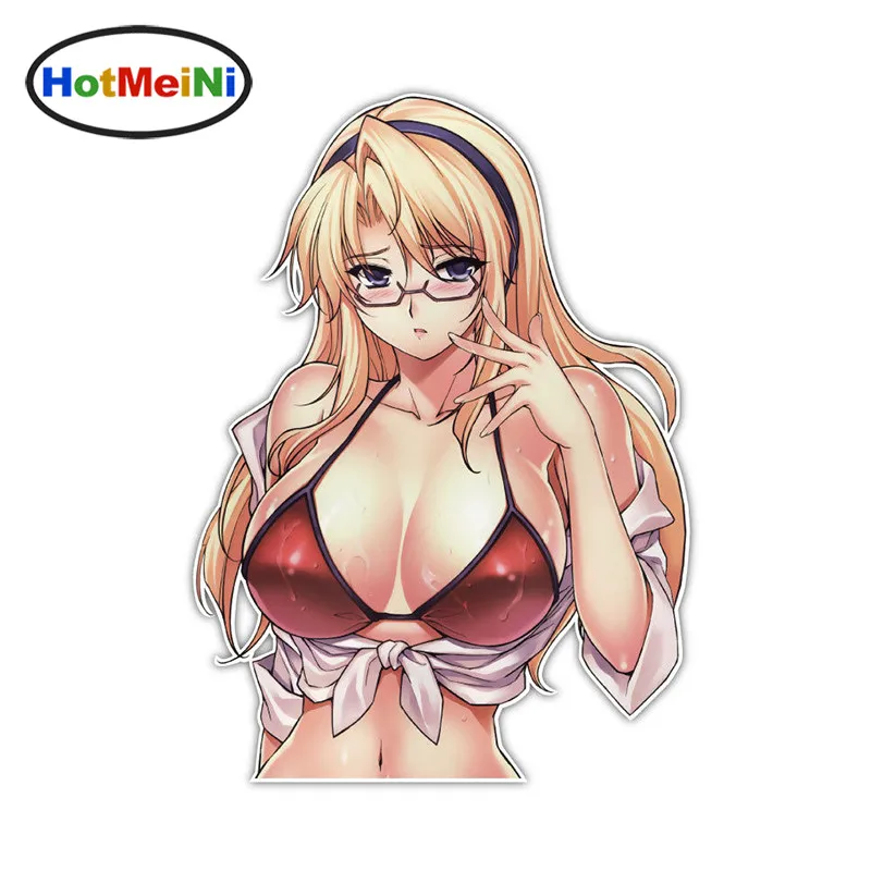 HotMeiNi 3D Автомобильные наклейки Love Live! Nishikino Maki аниме винил JDM Автомобильная