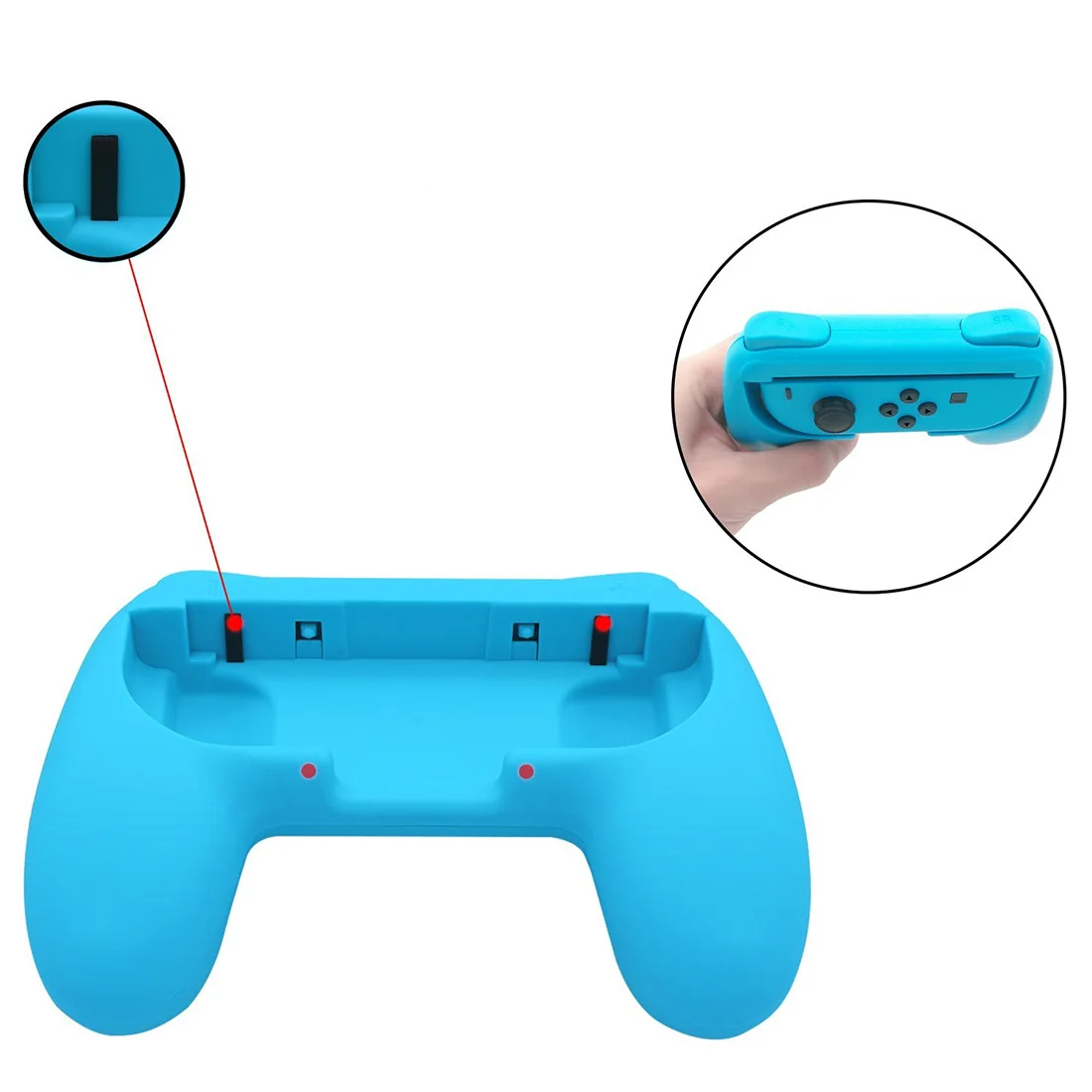 HOBBYINRC 1 пара контроллер игровые ручки для переключателя Joy-Con-синий+ красный