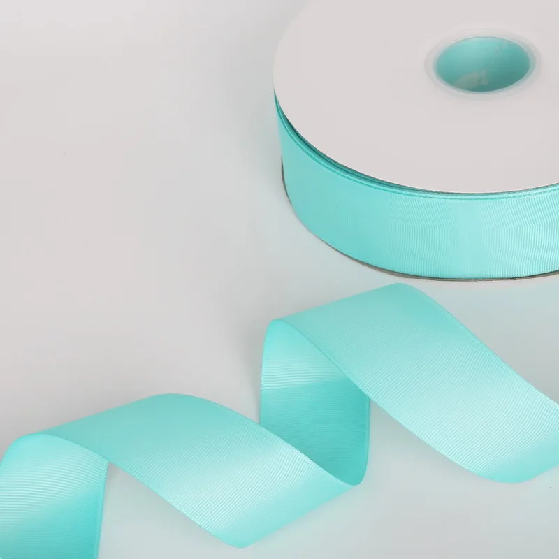 5 ярдов/партия 7 мм 10 15 20 25 38 однотонная Grosgrain лента украшение для свадьбы вечеринки