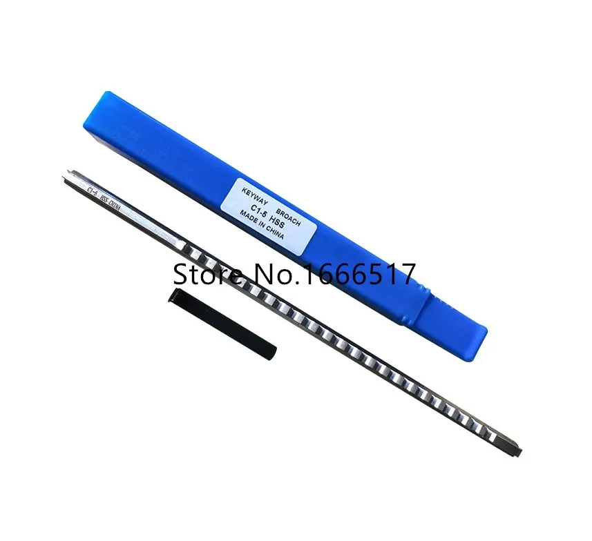 

C Keyway Broach Push Type 5MM/6MM/8MM High speed steel HSS Cutting Tool for CNC Broachin g machine Metalworking High quality NE