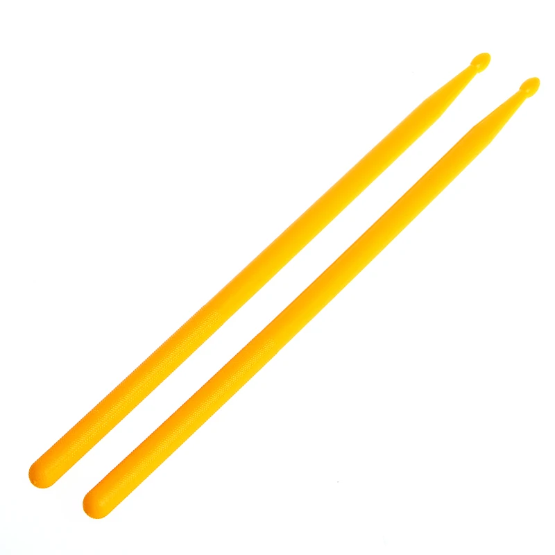 Yellow Профессиональная пара барабанных палочек высокого качества нейлоновая барабанная Палочка Набор легкие Музыкальные инструменты аксессуары 5 цветов - Цвет: Yellow