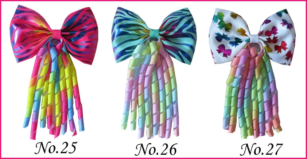20 blessding 4," бант коркер резинка для хвоста Hairbow Единорог Русалка звезда