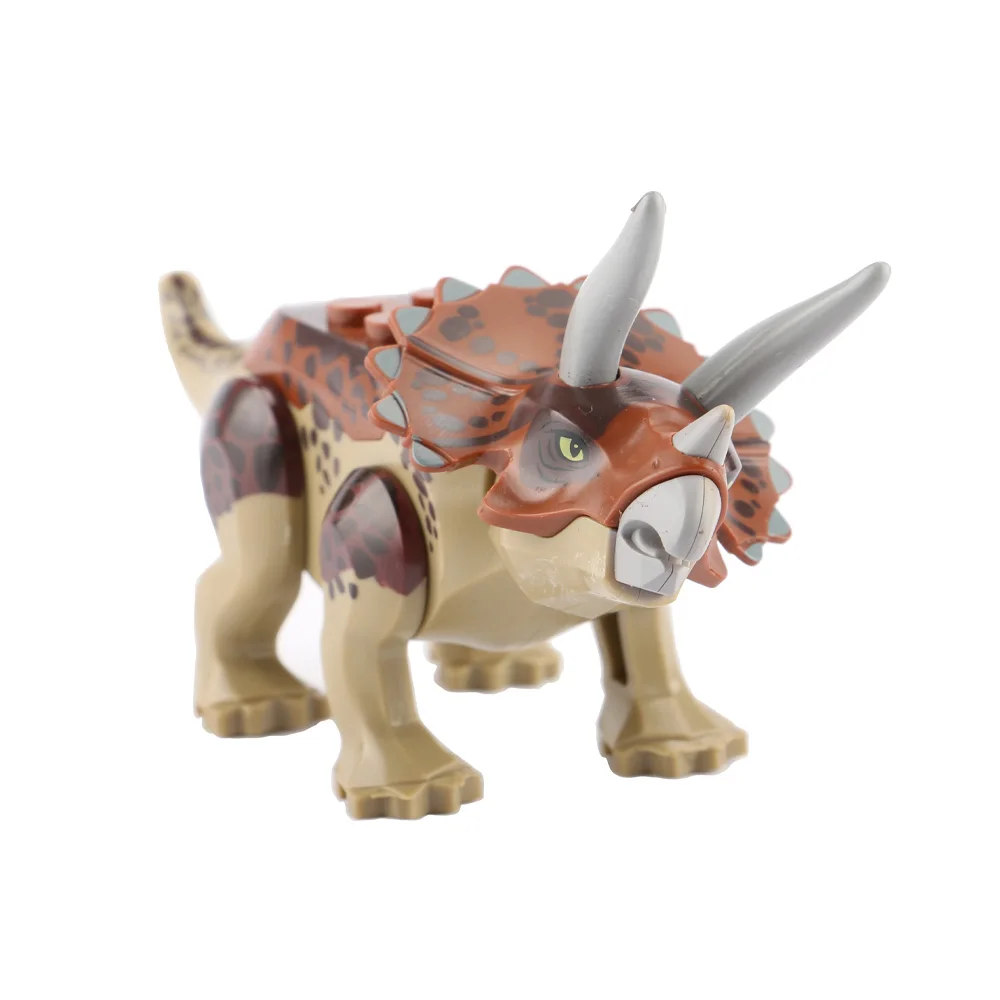 6 шт./компл. из фильма Парк Юрского периода 4 мини динозавр строительные блоки