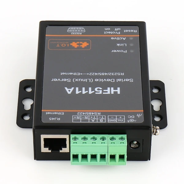5 шт./CE FCC Offical HF5111A RJ45 RS232/485/422 к Ethernet Linux последовательный порт сервер конвертер