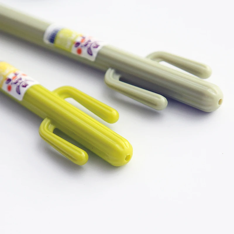 3 шт./лот гелевые ручки кактуса канцелярские принадлежности модный подарок