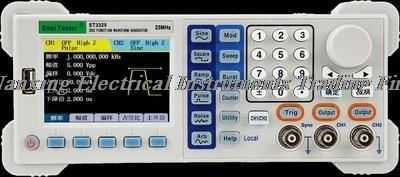 

Fast arrival ET3370 Dual Channel Function Signal Generator Arbitrary Waveform Generator 70MHz,