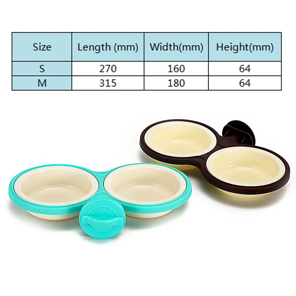 Подвесные чаши для собак домашних животных кошки съемные лечения чаша питьевая