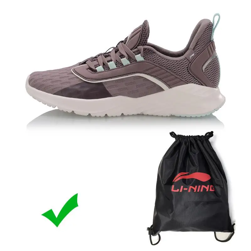 Li-Ning Для женщин CRAZY RUN удобные кроссовки для бега светильник с удобной подкладкой гибкие спортивная обувь кроссовки ARHP022 SJFM19 - Цвет: ARHP022-2H
