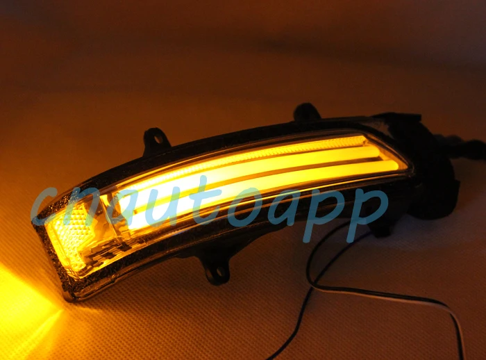 Зеркало заднего вида для автомобиля светодиодный светильник с поворотными