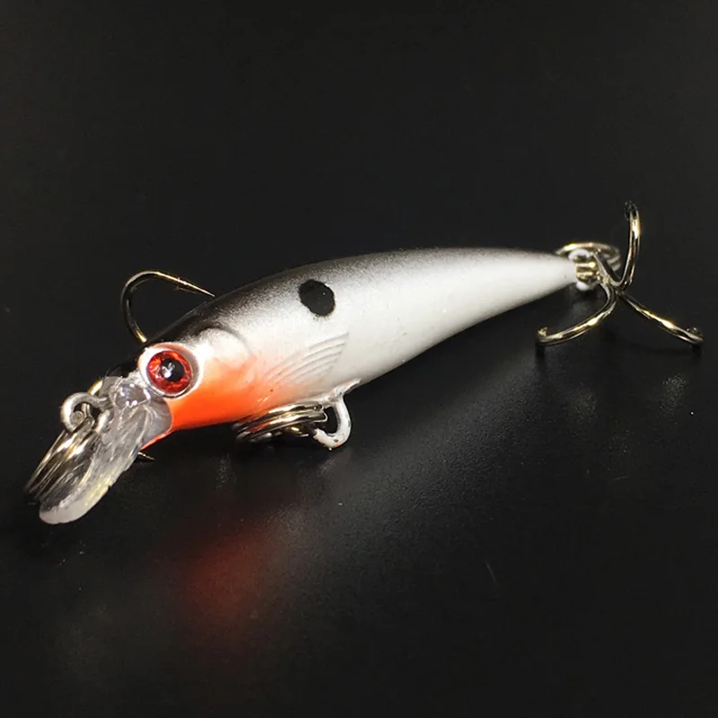 KMRESA 1 шт. 5 см/2 г прикормы Минноу приманка 3D глаз доступны Crankbait реалистичные