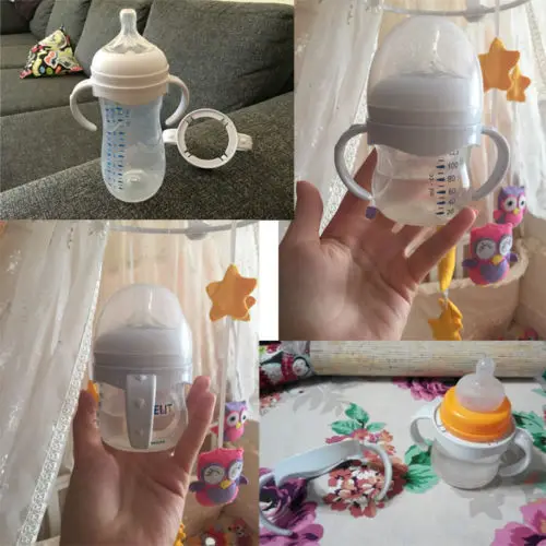 Новая ручка для бутылки Avent натуральные широкие PP стеклянные бутылочки кормления
