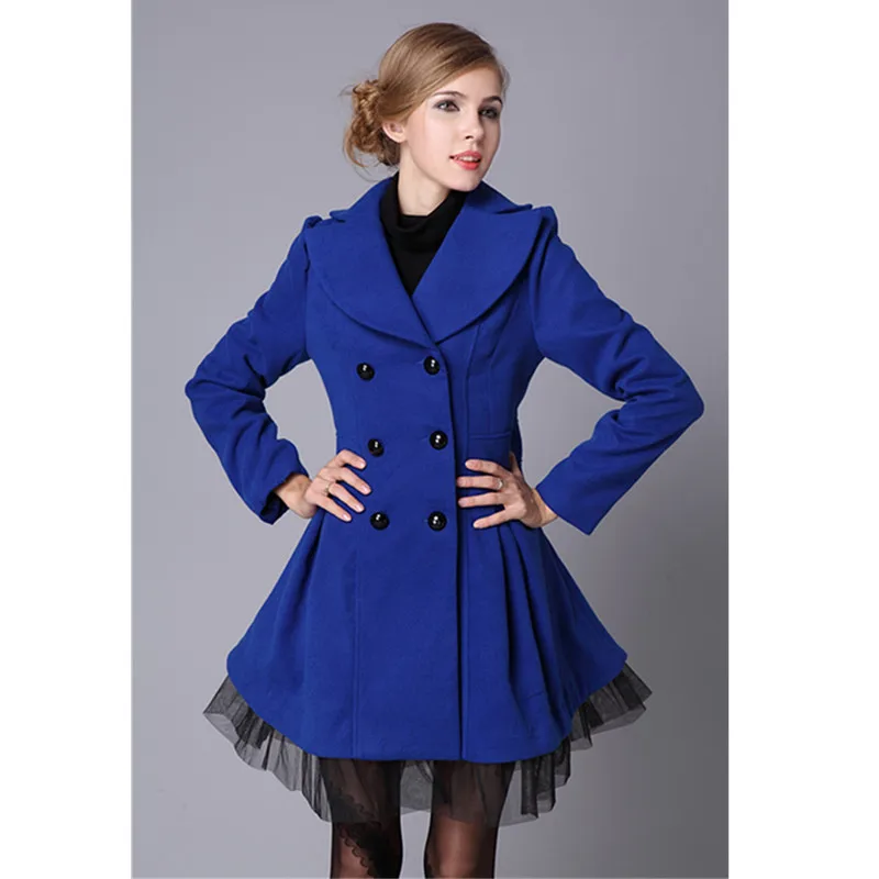 YAGENZ осенне зимняя женская куртка шерстяное пальто модное повседневное женское