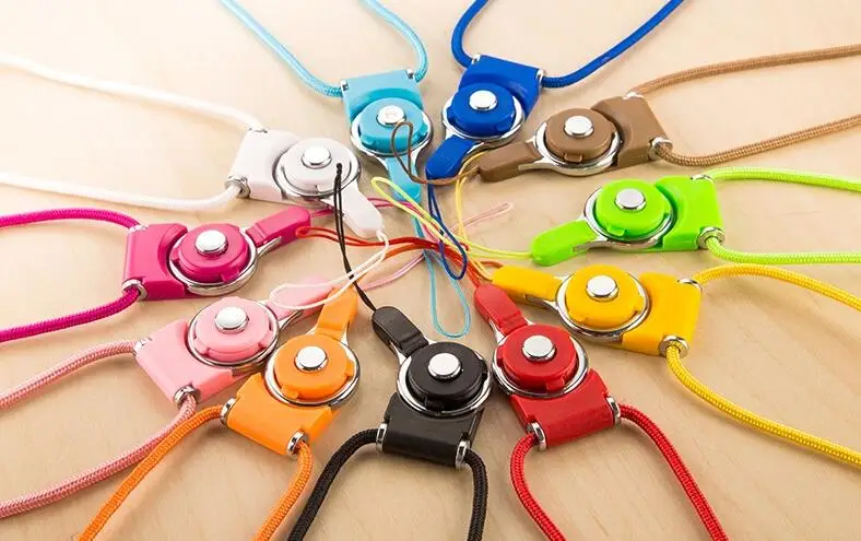 100Pcs Fashion Cute Cartoon Silicone Universal Mobile Phone Lanyard Cords String Neck Strap S290 | Украшения и аксессуары