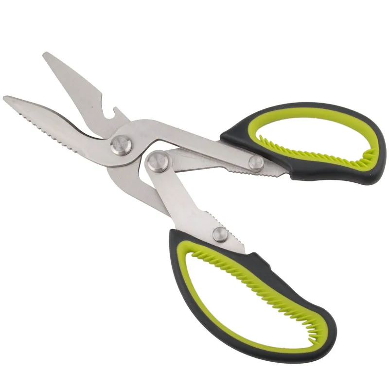 Стальные кухонные ножницы мощные овощные куриные кости для резки мяса резак ножи