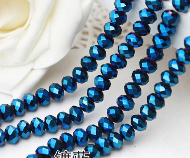 Стеклянные чешские бусины STENYA 4*3 мм граненые Rondelle фурнитура для ювелирных