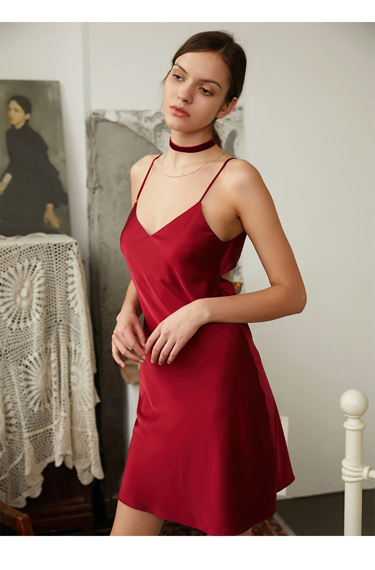 LILYMODA женское сексуальное нижнее белье имитация шелка свадебное шелковое платье одежда для сна ночная рубашка сексуальная гостиная атласная пижама