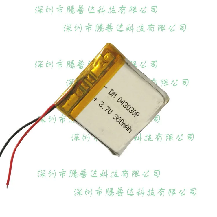 403030 Bluetooth polymer battery 3.7V 380 mA when fixed wireless landline rechargeable battery