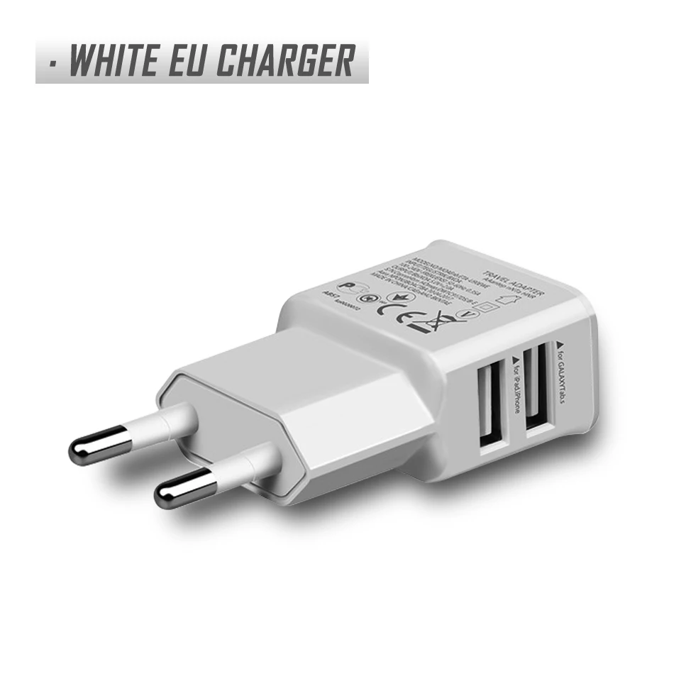 Only white adapter 25 см/1 м/1,5 м/2 м USB кабель для зарядки длинный Usb type C кабель зарядное устройство адаптер для samsung Galaxy Note 8 9 Xiaomi mi 8 6 A1 mi x 2 2s Max - Тип штекера: Only white adapter