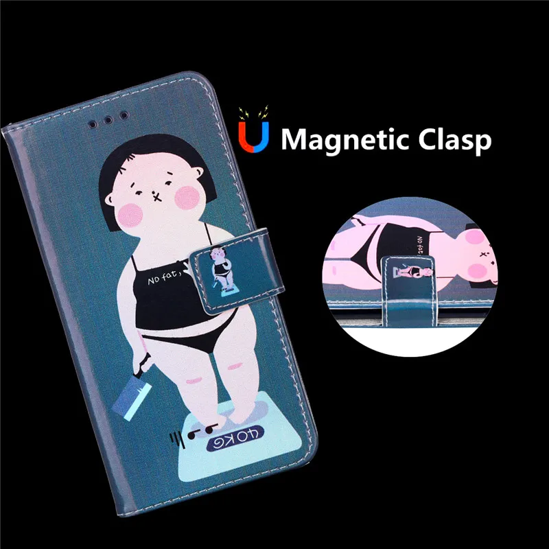 Blue Light Case for Samsung Galaxy j6 2018 j600 j600f Silicone Leather Flip Wallet Cover Funda Phone Cases | Мобильные телефоны и