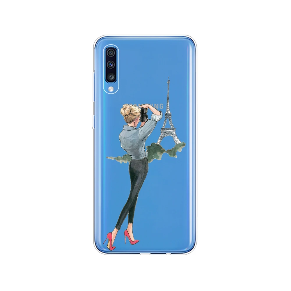 34685 Чехол для samsung A70, мягкий чехол из ТПУ для телефона, чехол для samsung Galaxy A70, силиконовый чехол A 70 A705 A705F, бампер - Цвет: 34685