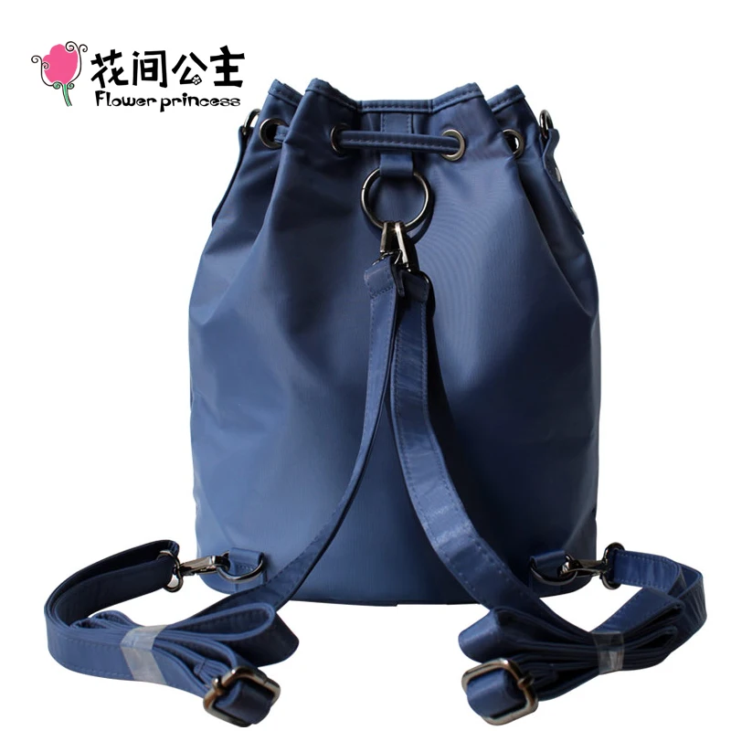 Женский нейлоновый рюкзак с цветочной вышивкой зимняя сумка через плечо для