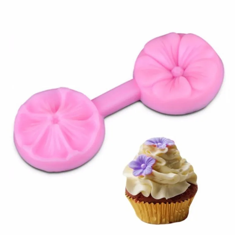 Цветок силиконовые формы Sugarcraft тисненые инструменты для украшения тортов из