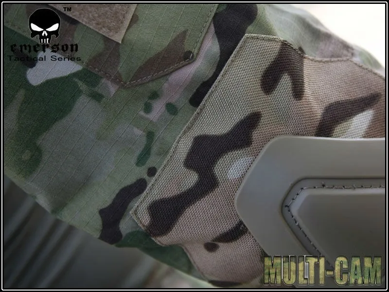 Военная Охота Боевая БДУ Единая ЭМЕРСОН CP тактический костюм и Брюки наколенники