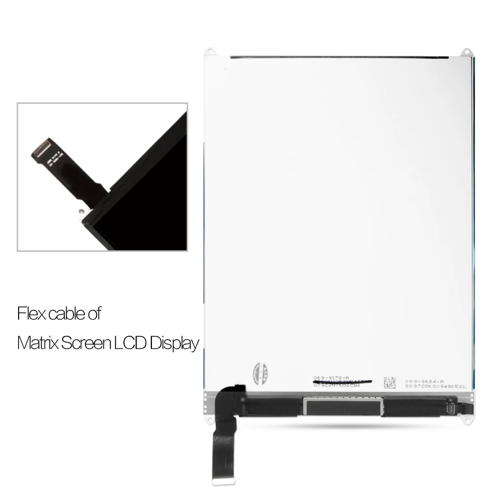 Для ipad mini 1 A1432 A1454 A1455 сенсорный экран дигитайзер панель без домашней кнопки и
