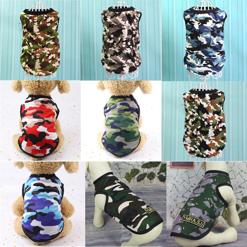 Военная униформа Одежда с принтом в виде собак летние 100% дышащие трусики для