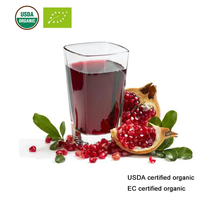 USDA и EC сертифицированный органический порошок гранатового сока