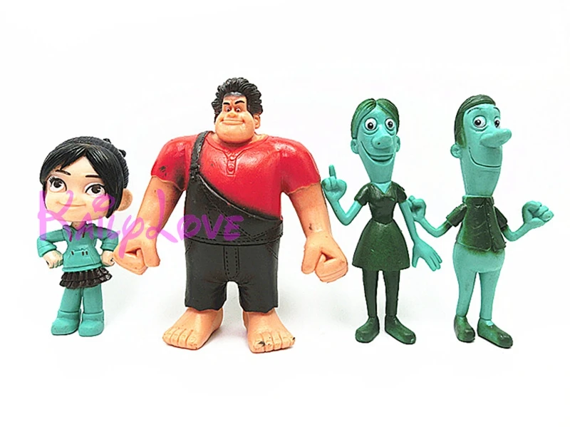 Новая 14 шт./комплект Wreck It Ральф 2 ломает интернет куклы Vanellope von Schweetz фигурка