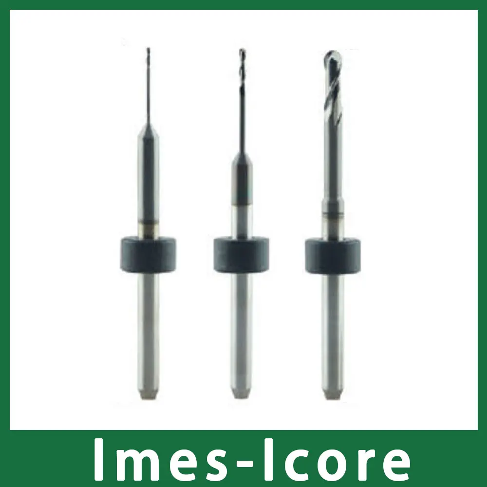 1 шт. Imes-Icore CADCAM фрезерование Bur 3 мм хвостовик с DLC пальто около 150 единиц циркония |