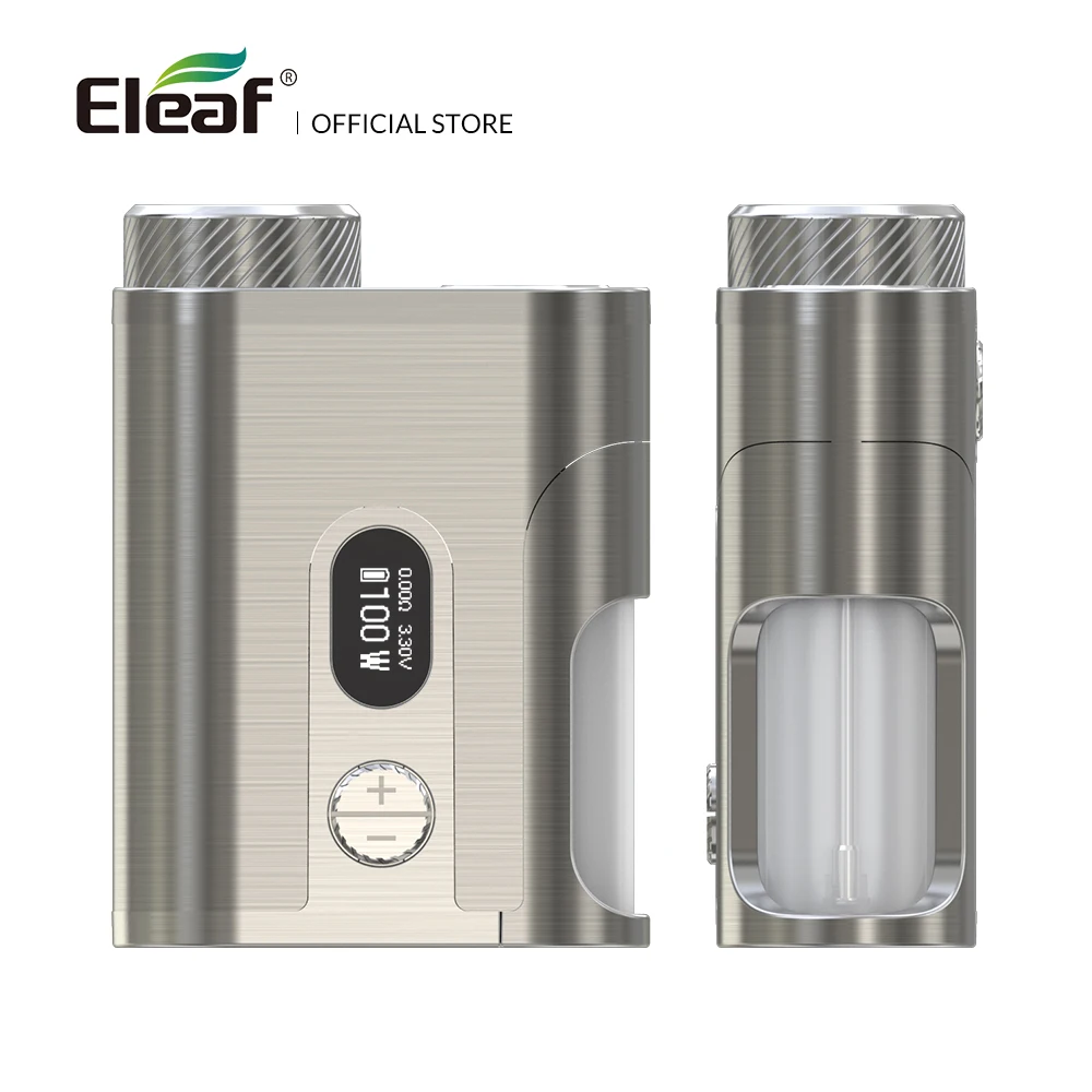 Оригинальная электронная сигарета Eleaf мод 100 Вт бокс Pico Сожмите 2 с бутылкой 8 мл