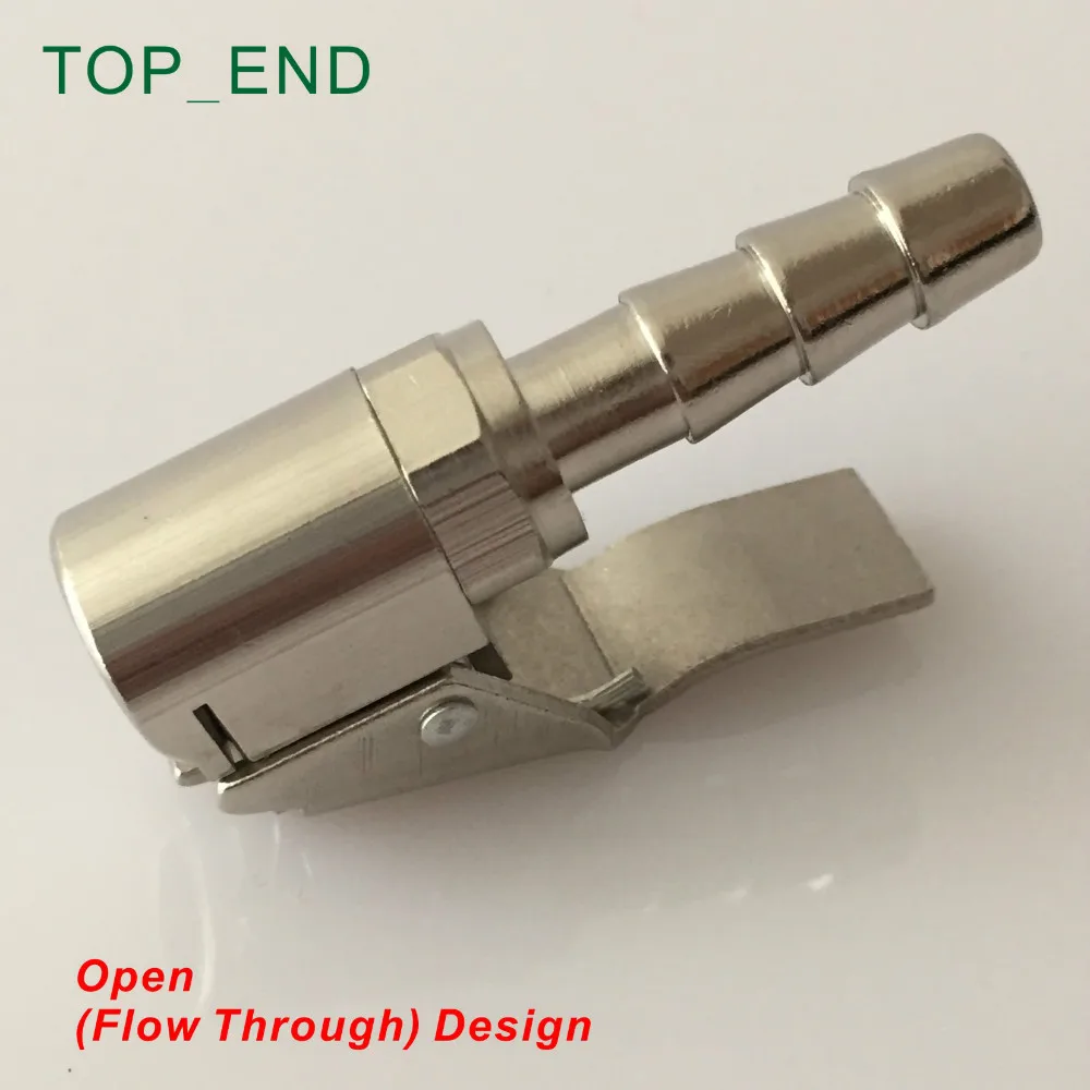 

8x25 мм, открытая (проточная) конструкция, никелированная латунь, воздушный патрон в европейском стиле, длинный зазубрин для шланга, штуцер дл...