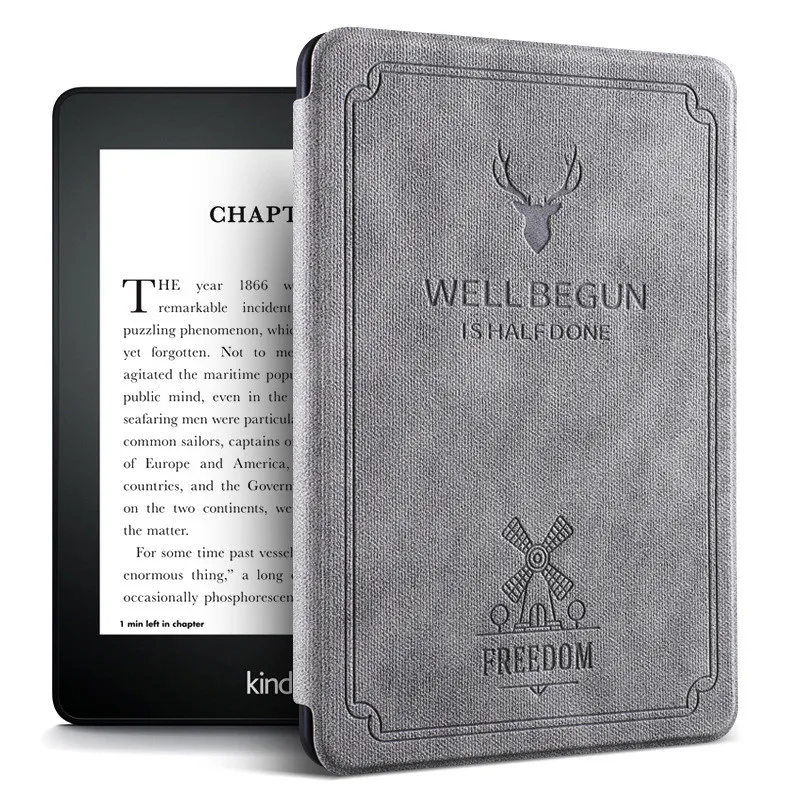 Чехол для Kindle Paperwhite " мягкий силиконовый винтажный Чехол для электронных книг для Amazon Kindle Paperwhite 4 10-го поколения+ пленка+ ручка