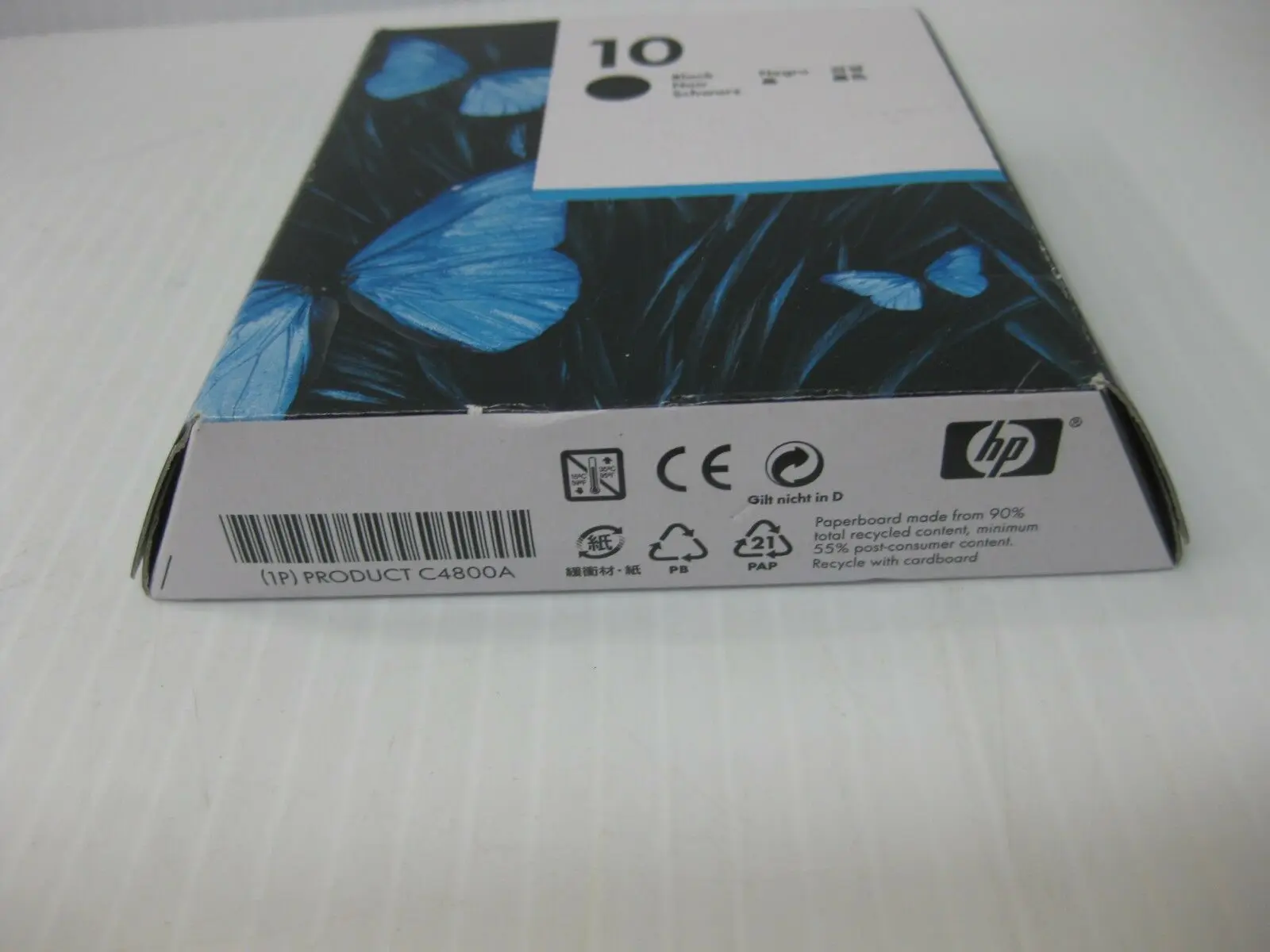 Оригинальная печатающая головка для hp 10 Black Printhead C4800A натуральная