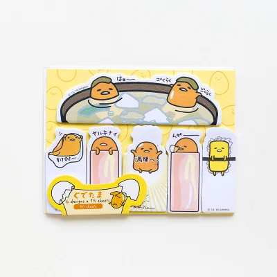 F Японский sanrio блокнот для заметок милый липкий блокнот корейский школьные канцелярские принадлежности для студентов Сделай Сам блокнот для сообщений офисные принадлежности - Color: F