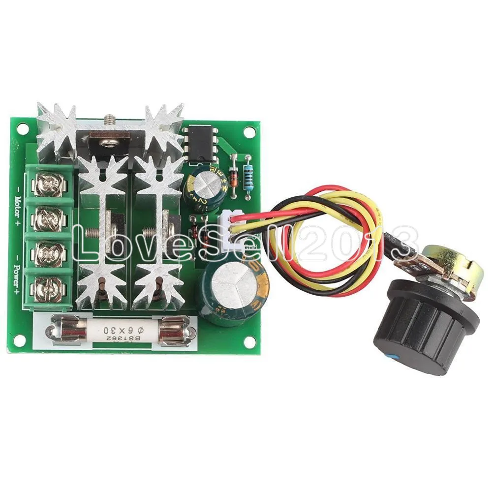 

6-90V 15A DC Motor Speed Controller Pulse Width PWM Speed Regulator Switch