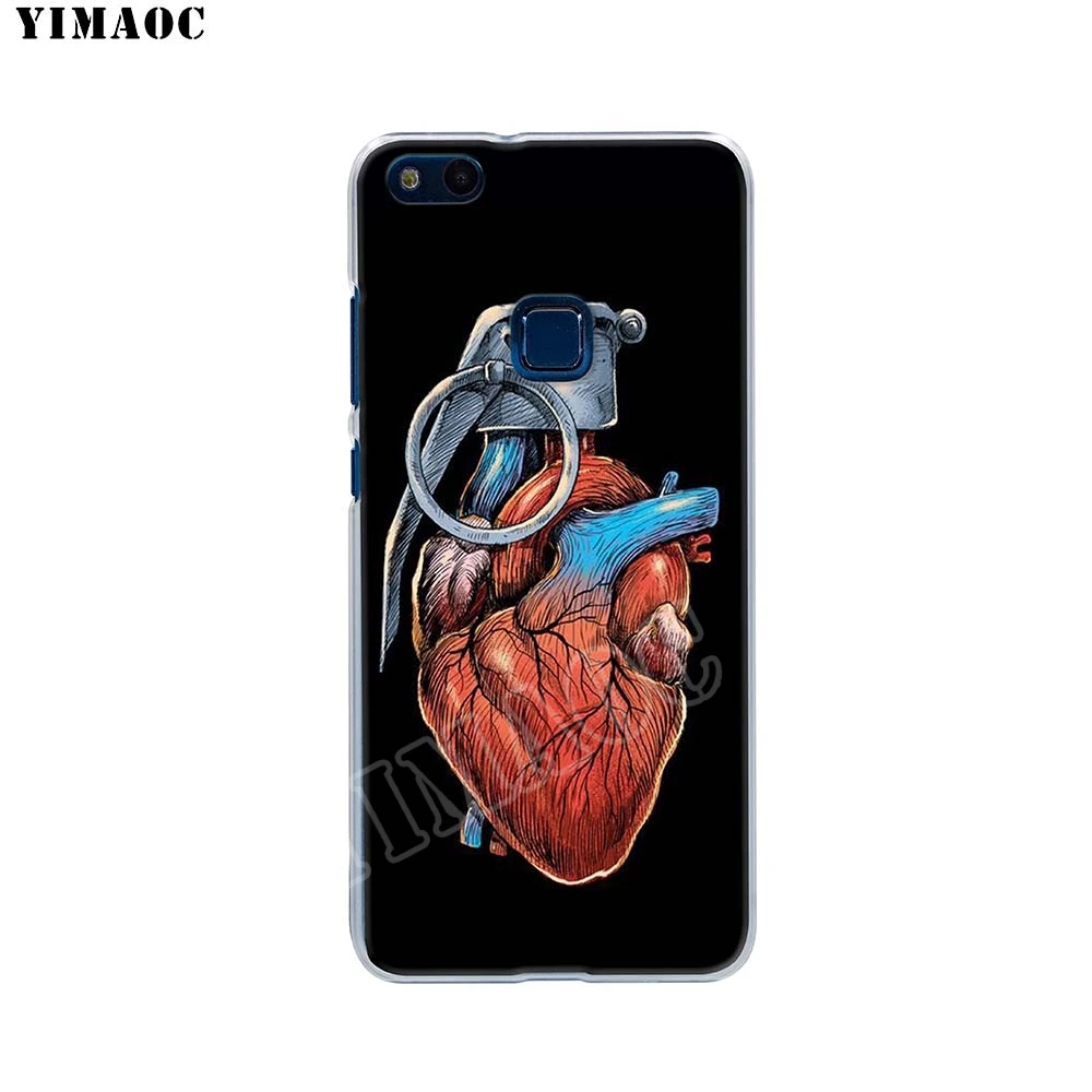 YIMAOC Lips Tattoo Ideas Soft TPU Silicone Cover for Huawei Mate 20 Pro Lite Nova3 3i Case Honor 10 8X Cases |