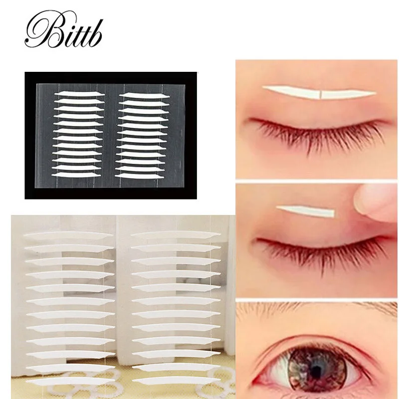 Двусторонняя невидимая лента для век Bittb 5 упаковок в партии натуральная 3D