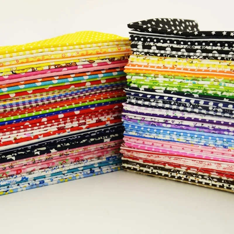 Booksew хлопковая ткань Patchworks 120 шт./лот 30 стилей квилтинг метр Швейные игрушки жир четверть мини очаровательный пакет 5 см X 5 см