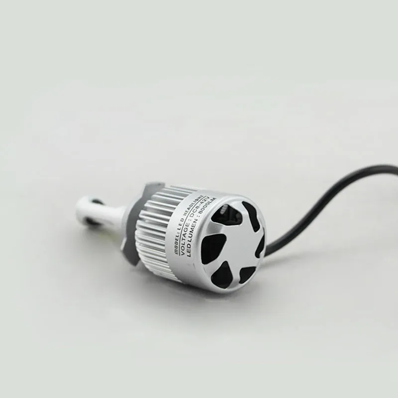 4000 люмен 36 Вт COB светодиодный поставляется с вентилятором Cooli 12 V 24 V H1 H3 H4 H7 H11 автомобильный комплект Противотуманные фары лампы Запасные детали для фар