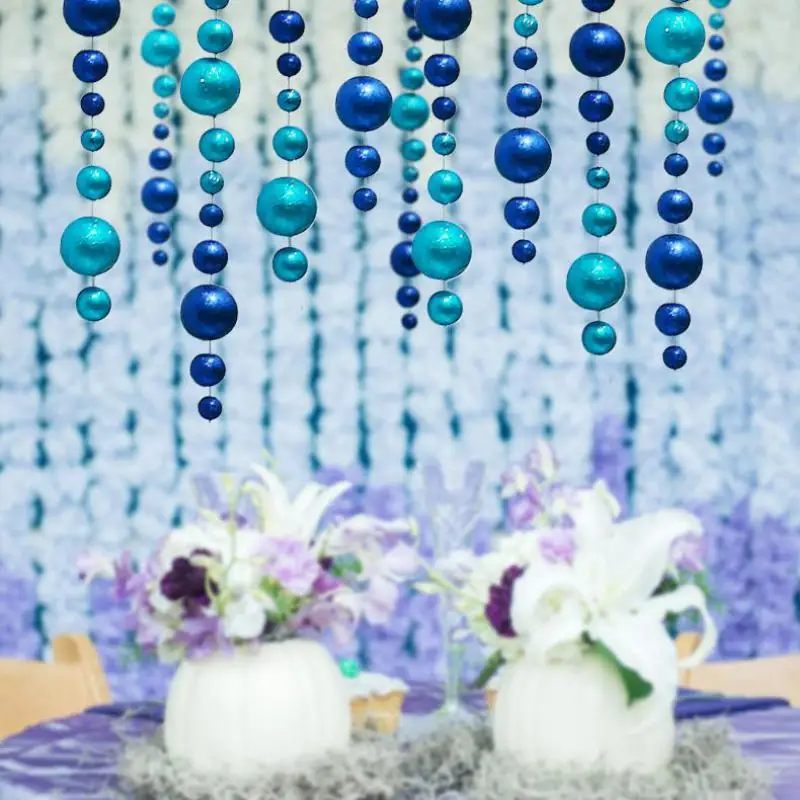 

1.2 Meters Sparkling Ball Garland For Christmas Xmas Decorations Party Deco noel