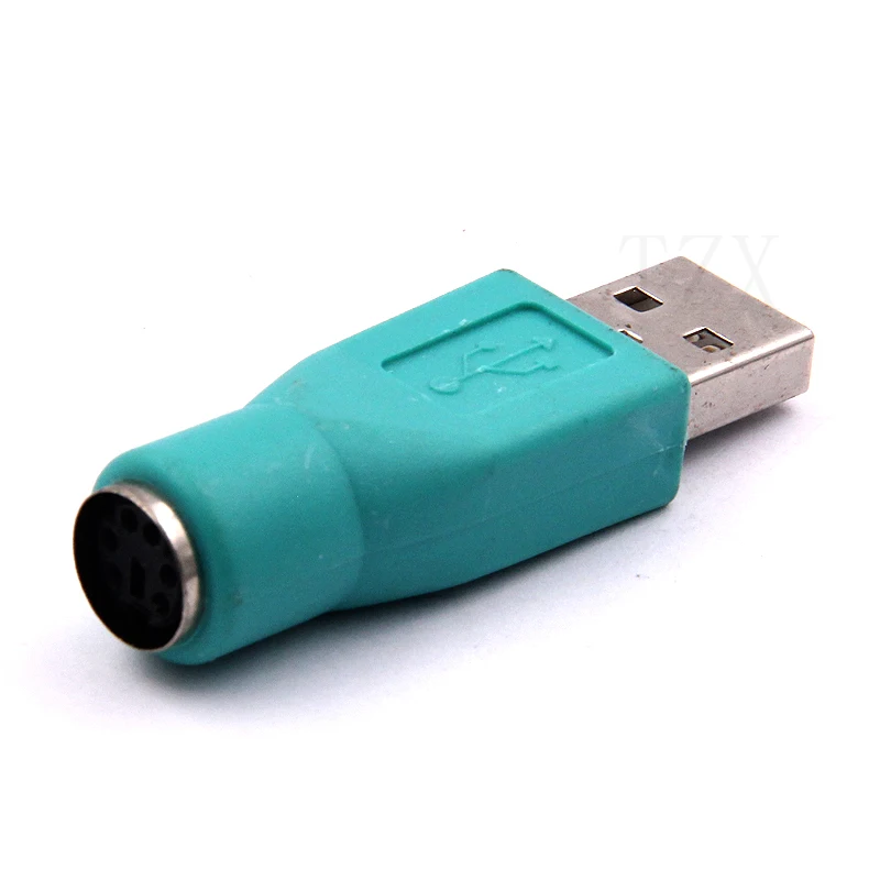 Горячая продажа Новый портативный USB папа для PS2 Женский адаптер конвертер