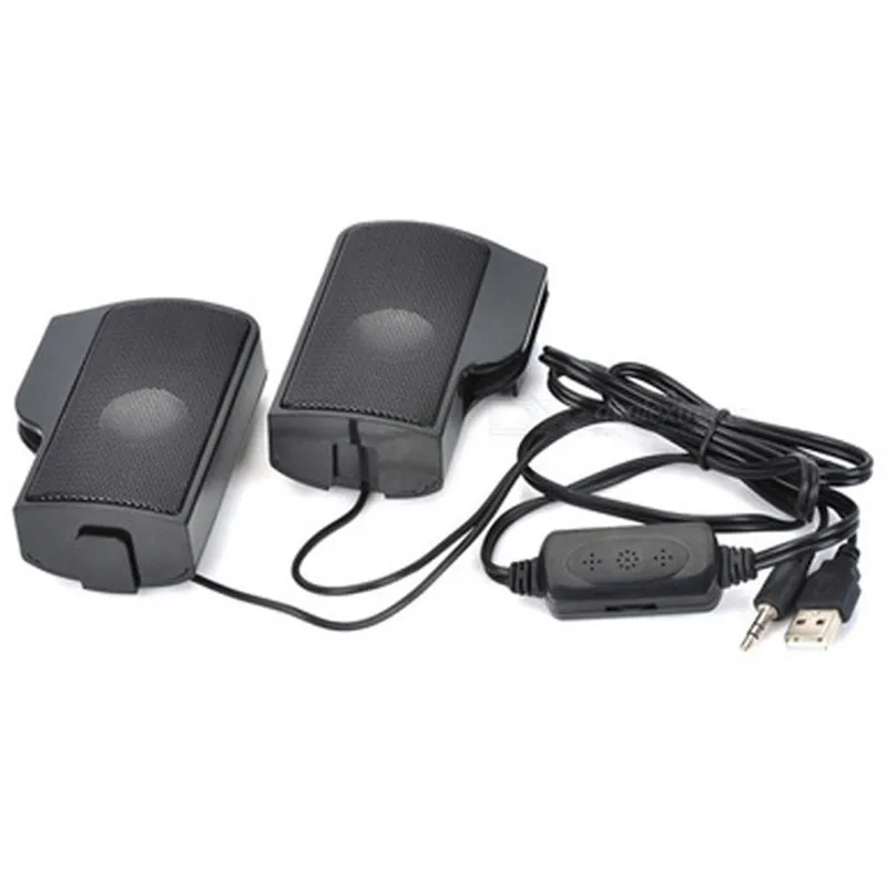 Портативная стереоколонка с зажимом и питанием от USB звуковая панель для