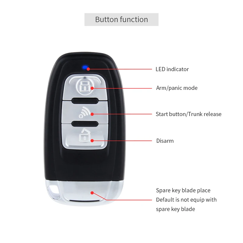 EASYGUARD компания Автосигнализация комплект psssive Автозапуск система с